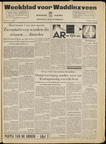 Weekblad voor Waddinxveen 1963-05-02