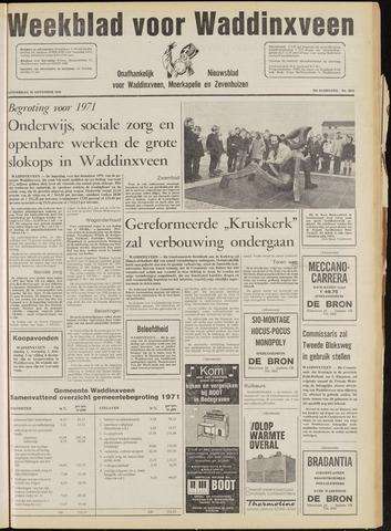 Weekblad voor Waddinxveen 1970-11-26