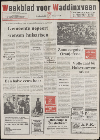 Weekblad voor Waddinxveen 1988-05-04