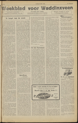 Weekblad voor Waddinxveen 1952-07-25