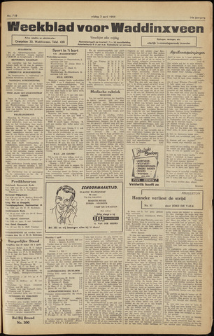 Weekblad voor Waddinxveen 1959-04-03