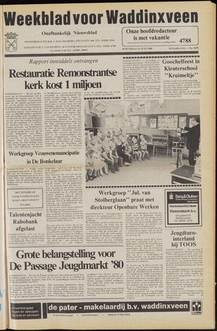 Weekblad voor Waddinxveen 1980-06-11