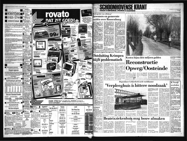 Schoonhovensche Courant 1988-11-30