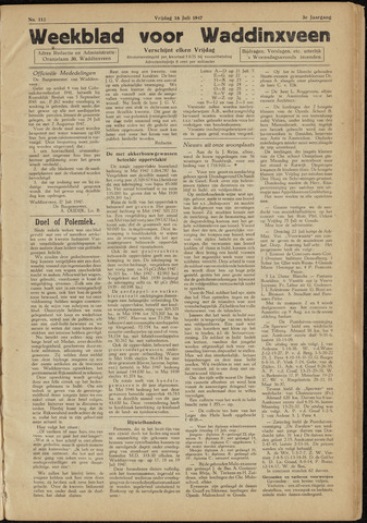 Weekblad voor Waddinxveen 1947-11-18