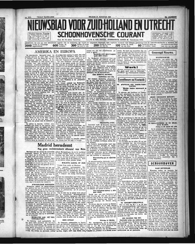Schoonhovensche Courant 1936-08-21