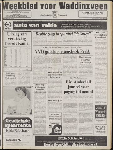 Weekblad voor Waddinxveen 1982-09-15