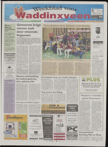 Weekblad voor Waddinxveen 2001-04-25