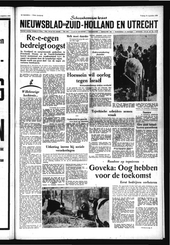 Schoonhovensche Courant 1969-08-29