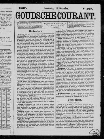 Goudsche Courant 1867-12-19
