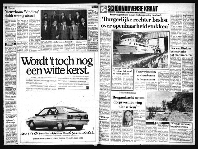 Schoonhovensche Courant 1988-12-21