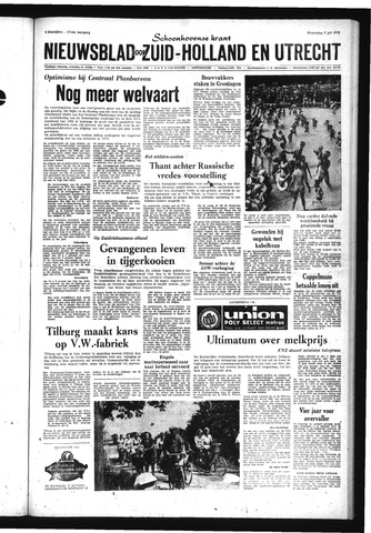 Schoonhovensche Courant 1970-07-08