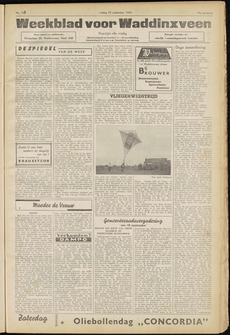 Weekblad voor Waddinxveen 1959-09-25
