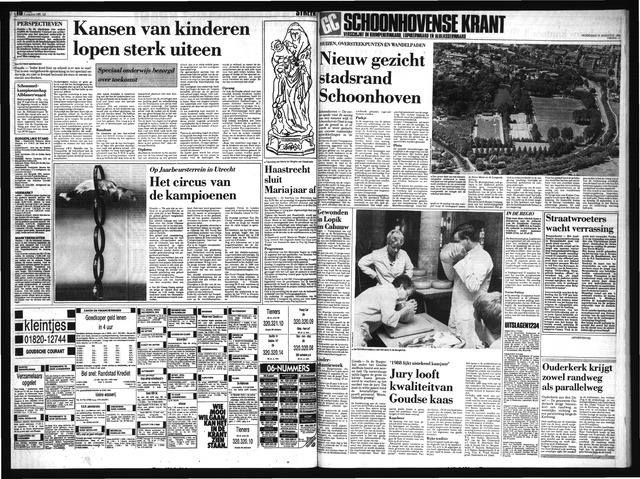 Schoonhovensche Courant 1988-08-10