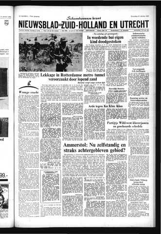 Schoonhovensche Courant 1965-10-20