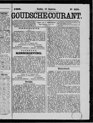 Goudsche Courant 1866-08-19