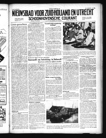Schoonhovensche Courant 1949-02-11
