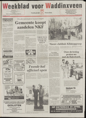 Weekblad voor Waddinxveen 1989-04-26