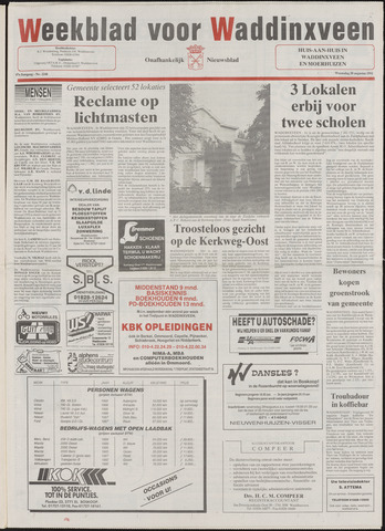 Weekblad voor Waddinxveen 1991-08-28