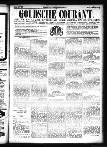 Goudsche Courant 1925-10-20