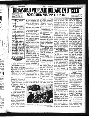 Schoonhovensche Courant 1941-08-15