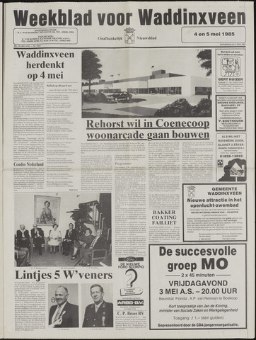 Weekblad voor Waddinxveen 1985-05-02