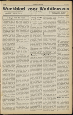 Weekblad voor Waddinxveen 1952-10-31