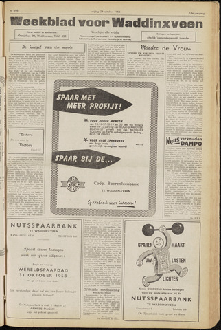 Weekblad voor Waddinxveen 1958-10-24