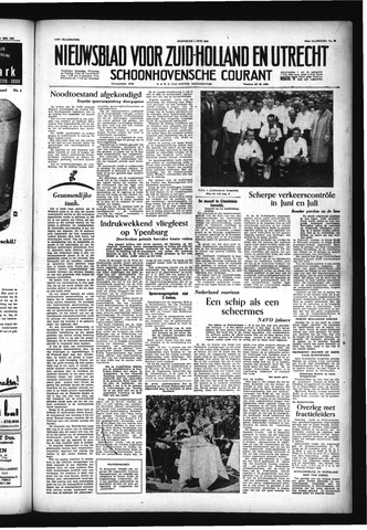 Schoonhovensche Courant 1955-06-01