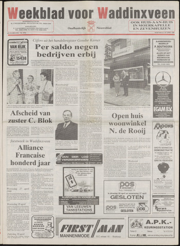 Weekblad voor Waddinxveen 1988-04-20