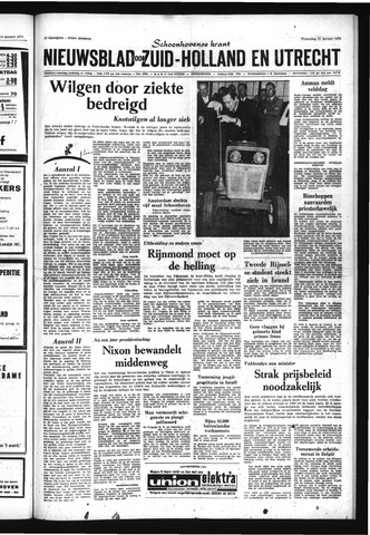 Schoonhovensche Courant 1970-01-21
