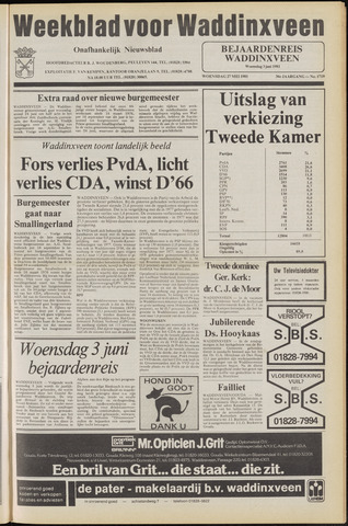 Weekblad voor Waddinxveen 1981-05-27