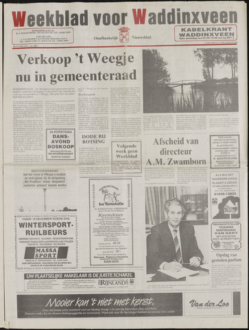 Weekblad voor Waddinxveen 1986-12-17