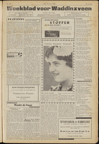 Weekblad voor Waddinxveen 1960-01-15
