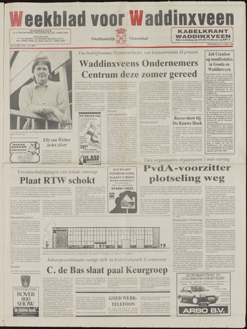 Weekblad voor Waddinxveen 1987-04-22