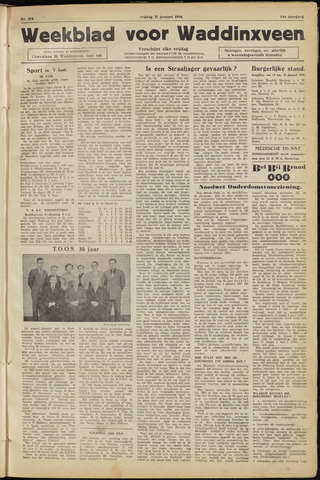 Weekblad voor Waddinxveen 1956-01-27