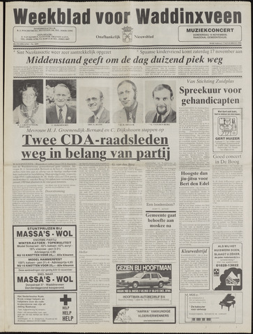 Weekblad voor Waddinxveen 1984-11-07