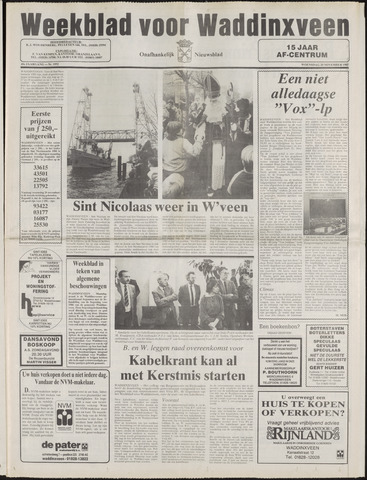 Weekblad voor Waddinxveen 1985-11-20