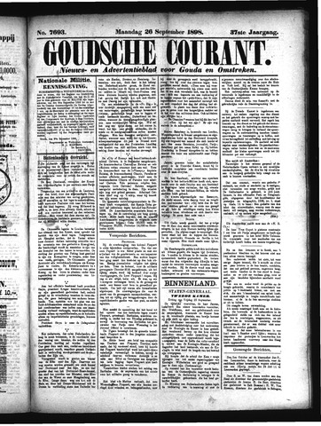 Goudsche Courant 1898-09-26