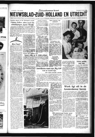Schoonhovensche Courant 1963-10-23