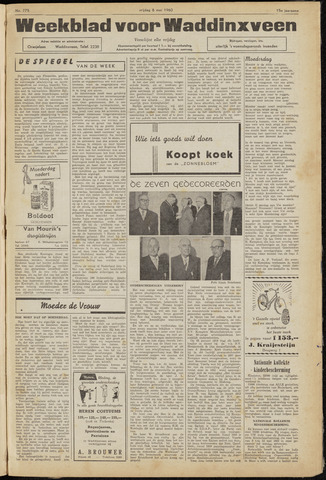 Weekblad voor Waddinxveen 1960-05-06