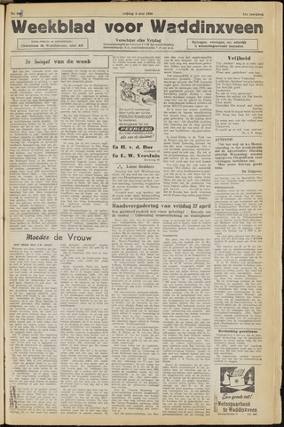 Weekblad voor Waddinxveen 1956-05-04