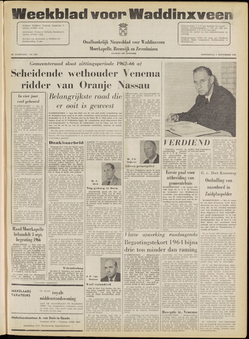 Weekblad voor Waddinxveen 1966-09-01