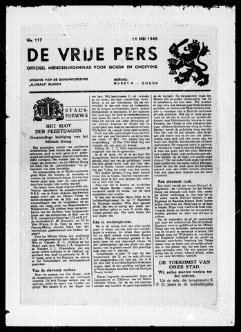 De Vrije Pers 1945-05-11