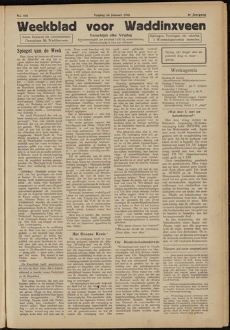 Weekblad voor Waddinxveen 1948-01-16