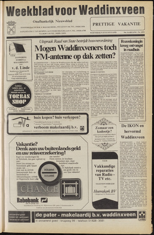 Weekblad voor Waddinxveen 1978-08-09