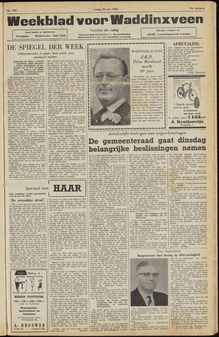 Weekblad voor Waddinxveen 1960-06-24