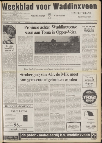 Weekblad voor Waddinxveen 1976-08-05