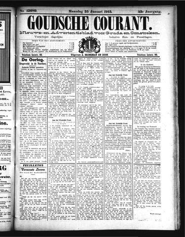 Goudsche Courant 1915-01-25