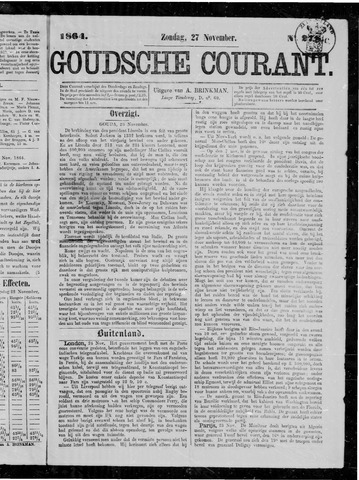 Goudsche Courant 1864-11-27