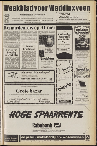 Weekblad voor Waddinxveen 1978-04-19